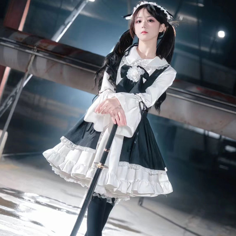 Anime Cosplay Korean Girl - 2025 جديد اليابانية الكورية الرجعية الحلو