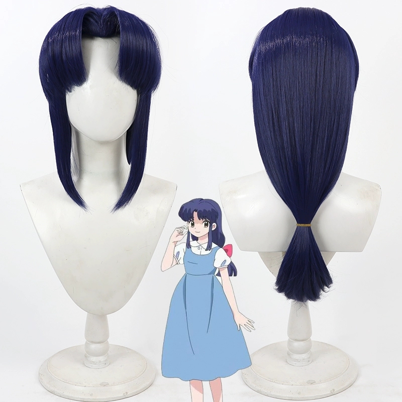 Anime Cosplay Blue Hair - أنيمي رانما 1/2 Akane Tendo تأثيري