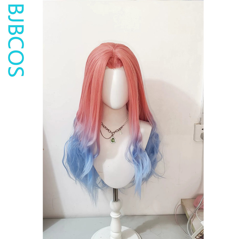 Anime Cosplay Blue Hair - باروكة أنيقة ‌ باروكة ميزي كوسبلاي