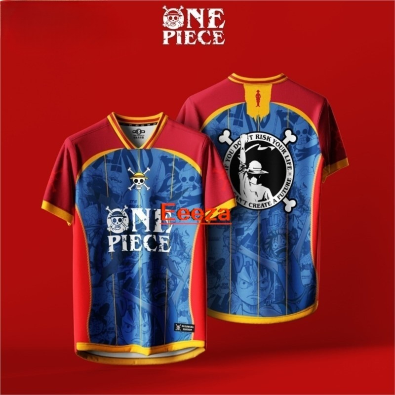 One Piece Straw Hat - قميص جيرسي بطباعة ثلاثية الأبعاد لشخصية