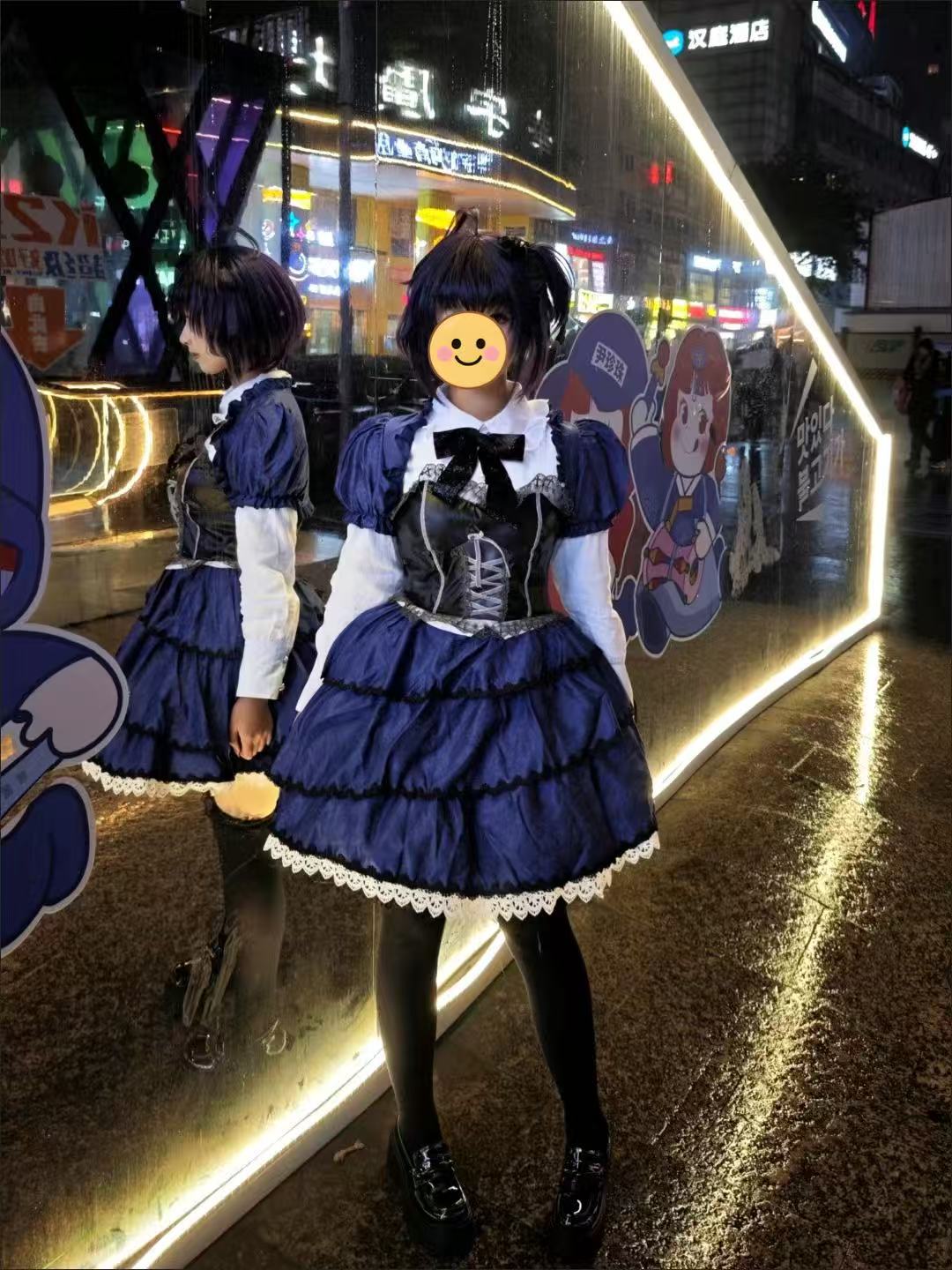 Anime Cosplay Lolita - زي تنكري ريكا تاكاناشي من Chūnibyō