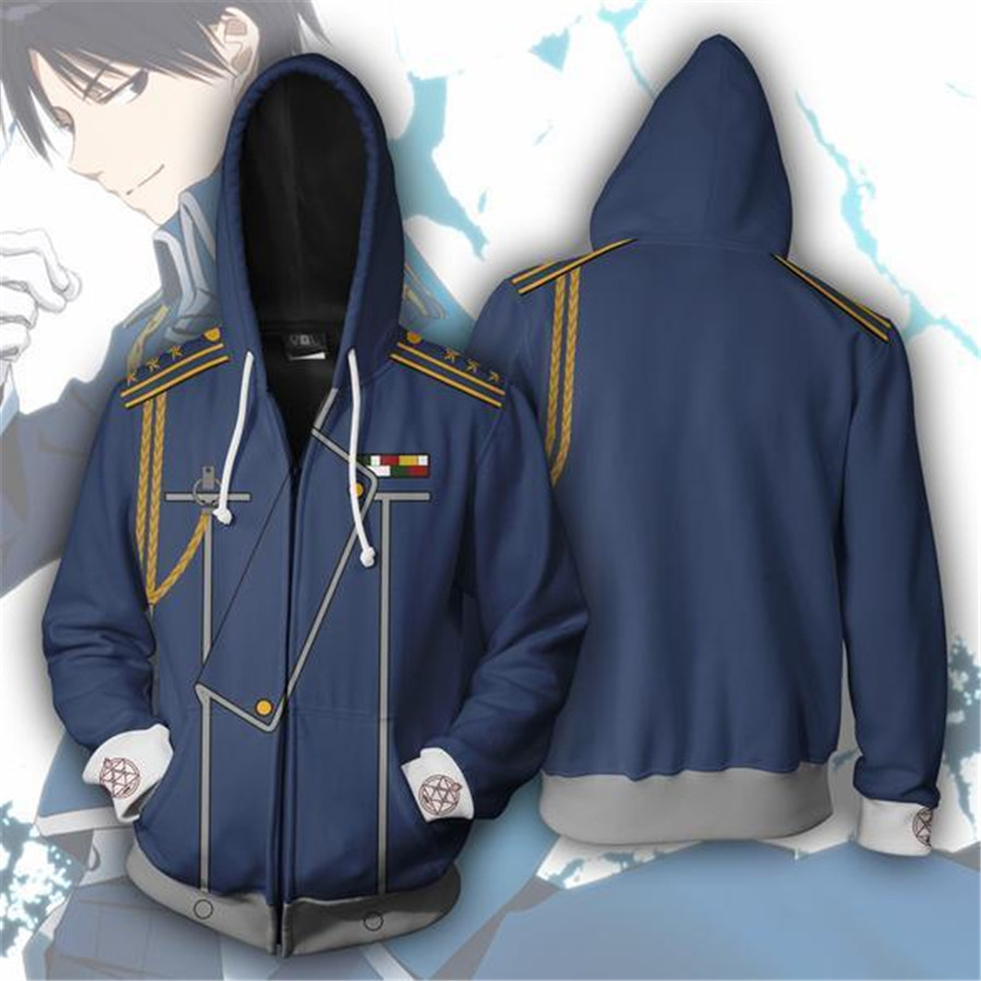 Fullmetal Alchemist Coat - ملابس أنمي كوسبلاي: سويت شيرتات، أطقم