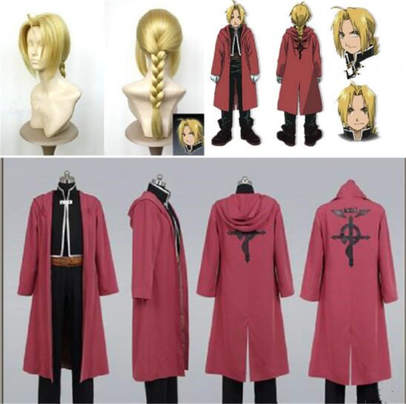 Fullmetal Alchemist Coat - أزياء Fullmetal Alchemist إدوارد إلريك التأثيرية