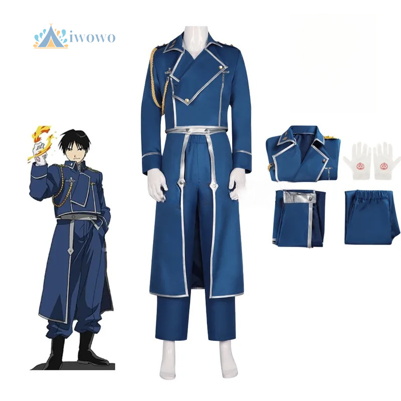 Fullmetal Alchemist Coat - أنيمي Fullmetal الخيميائي تأثيري روي موستانج