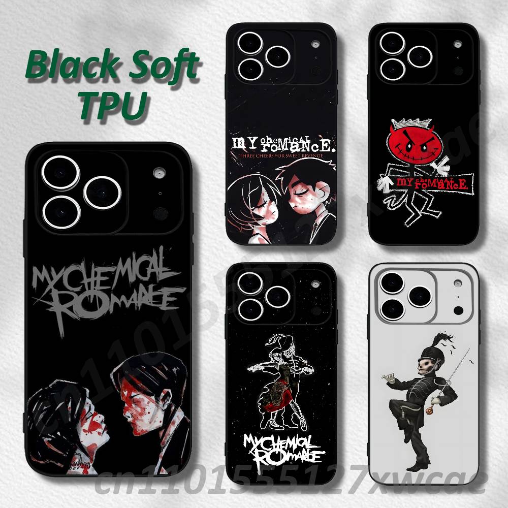 Anime Cosplay Romance - حافظة هاتف MCR My C-Chemical Romance