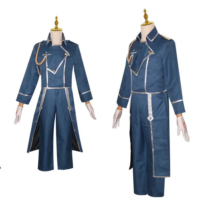 Fullmetal Alchemist Coat - أنيمي Fullmetal الخيميائي روي موستانج تأثيري