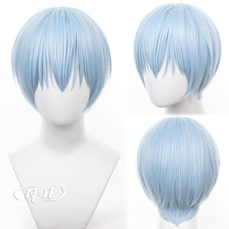 Anime Cosplay Blue Hair - ND Himmel شعر مستعار تأثيري فريرين