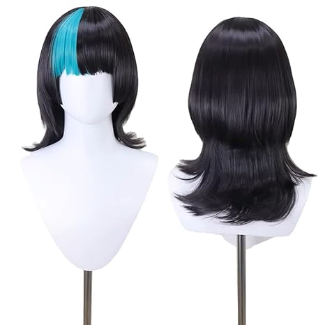 Anime Cosplay Blue Hair - شعر مستعار أنمي كيرارا هوشي أزرق