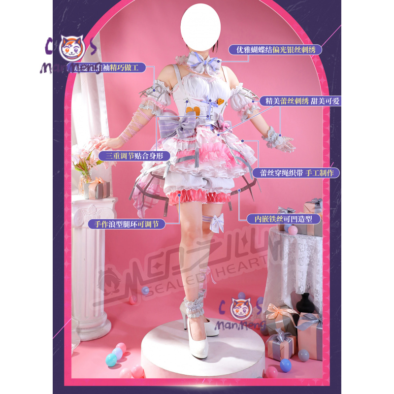 Akiyama Mizuki Amia mzk أنيمي  - مراجعة Anime Cosplay Lolita وسعره