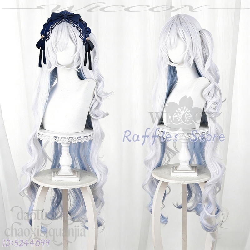ناتسومي أنان تأثيري أنيمي لعبة - مراجعة Anime Cosplay Blue Hair وسعره