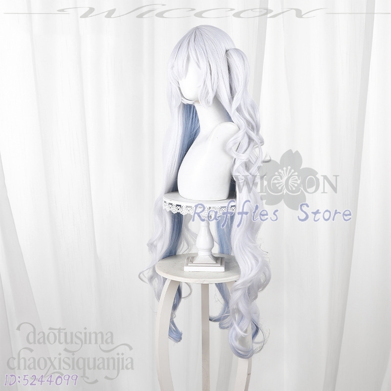 ناتسومي أنان تأثيري أنيمي لعبة - مراجعة Anime Cosplay Blue Hair وسعره