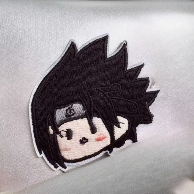 رقعة قماش مطرزة بتصميم كرتوني  - مراجعة Anime Cosplay Naruto وسعره