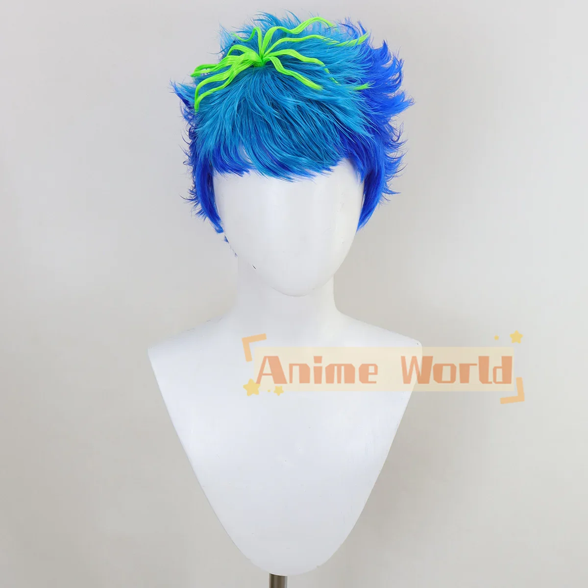 بدوره إلى الموت Naomichi Kurum - مراجعة Anime Cosplay Blue Hair وسعره