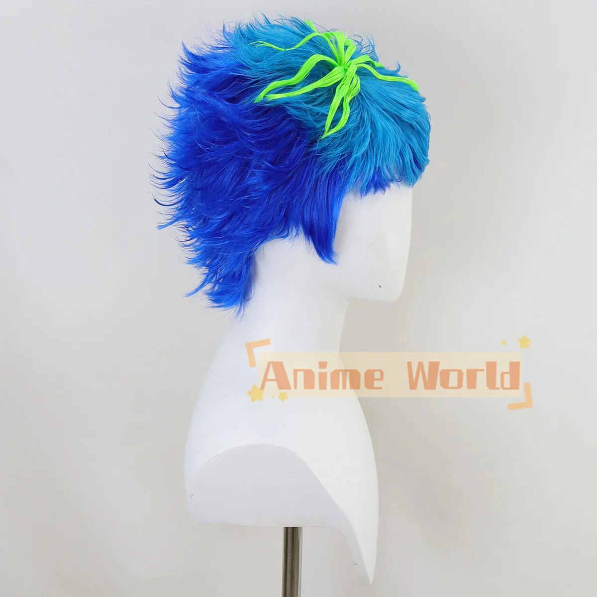 بدوره إلى الموت Naomichi Kurum - مراجعة Anime Cosplay Blue Hair وسعره