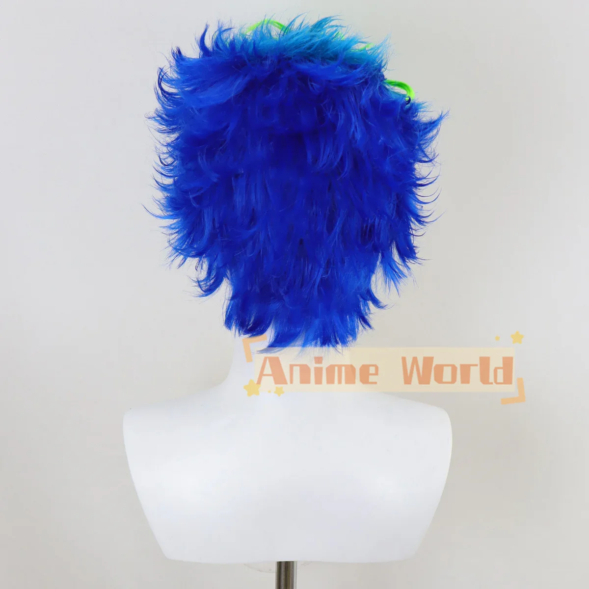 بدوره إلى الموت Naomichi Kurum - مراجعة Anime Cosplay Blue Hair وسعره
