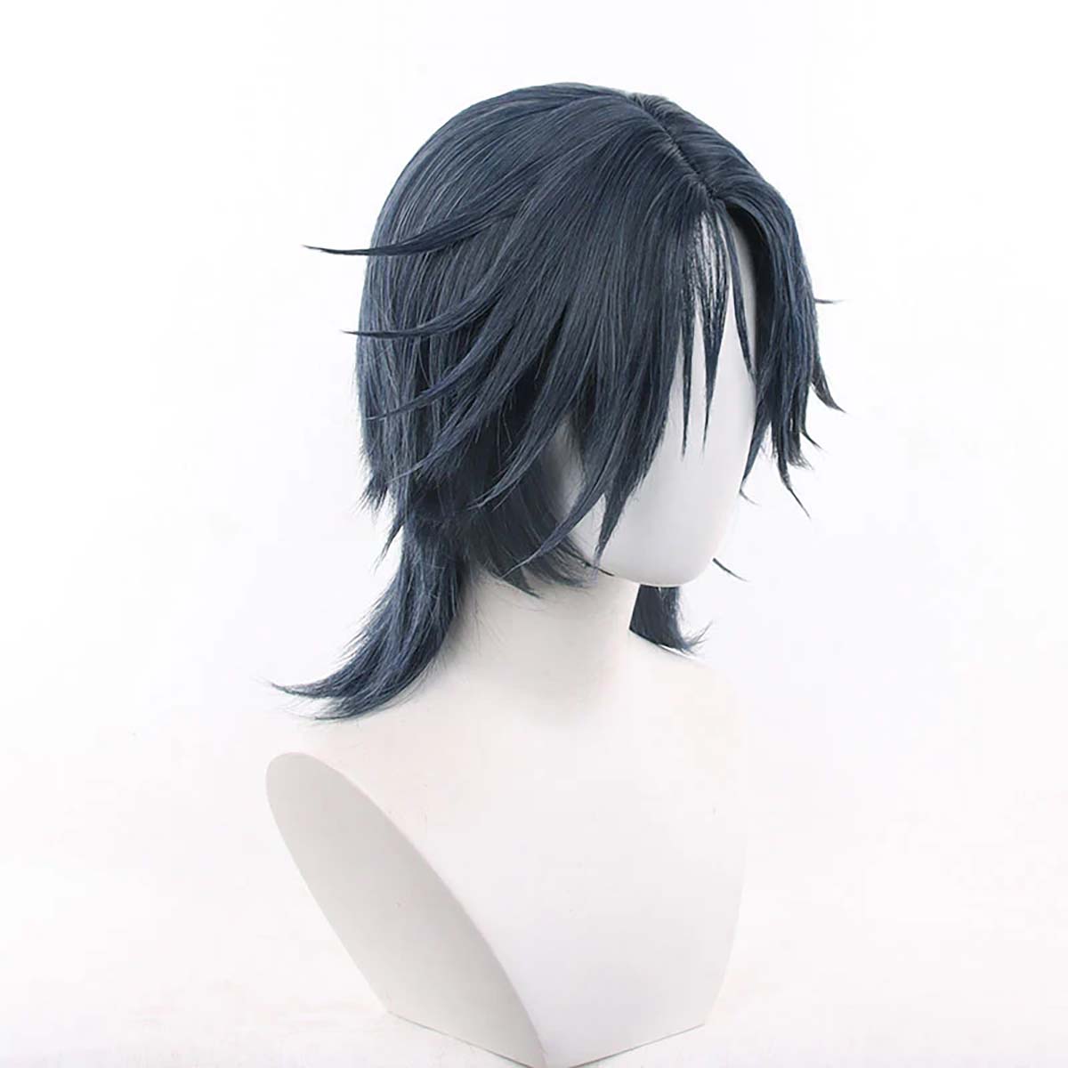 باروكة تنكرية للرجال من أنمي ل - مراجعة Anime Cosplay Blue Hair وسعره