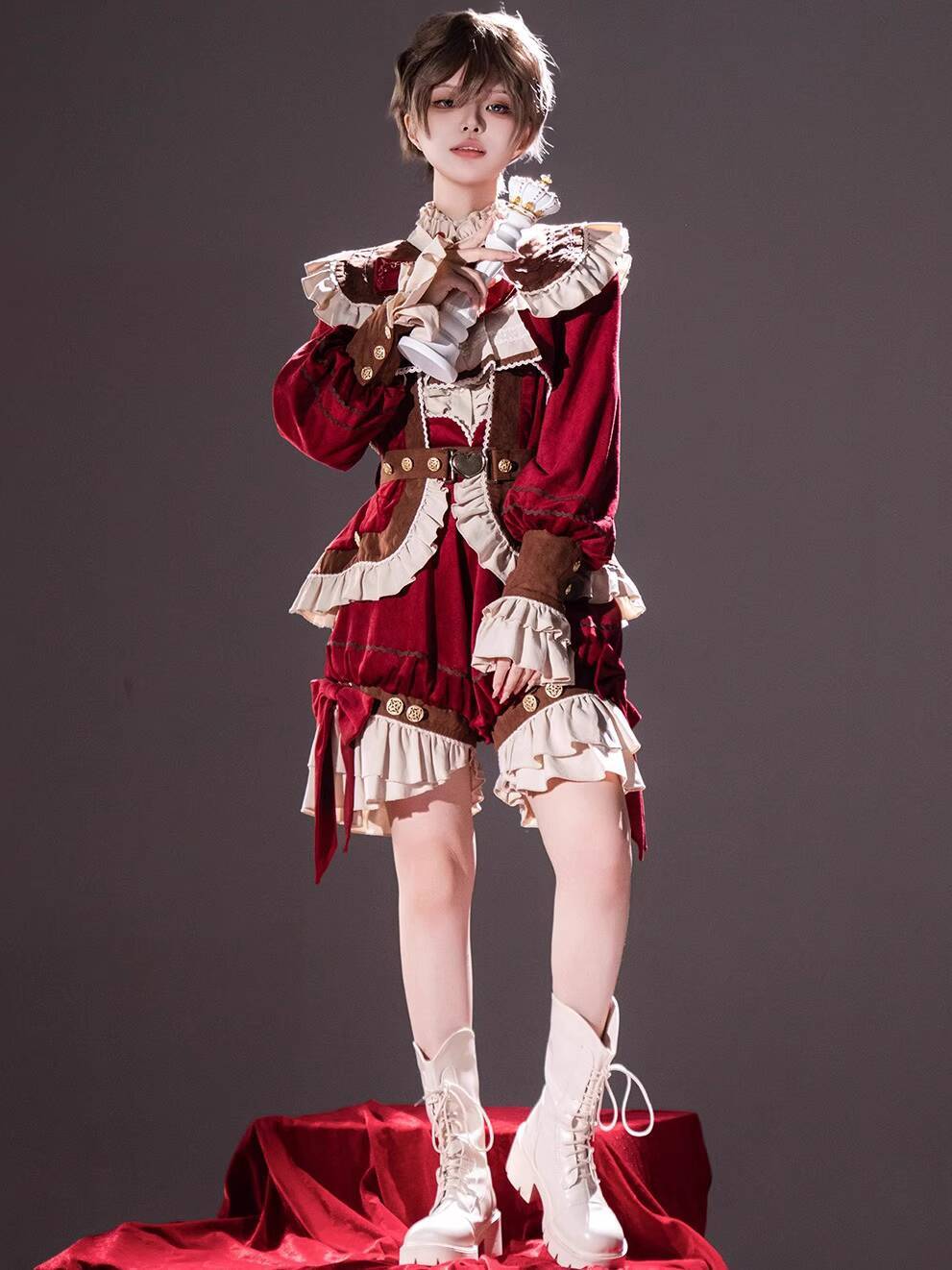 جديد فطيرة الشاي الأسود لوليتا - مراجعة Anime Cosplay Lolita وسعره