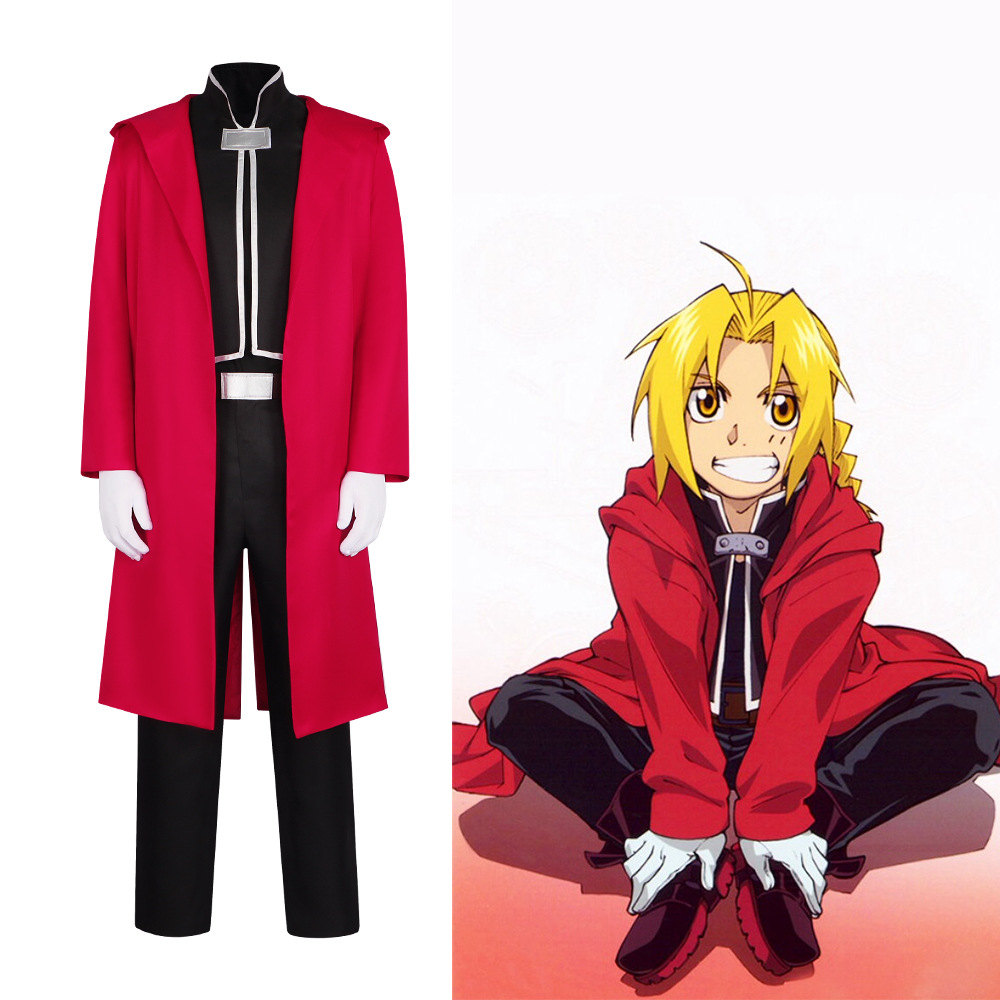 زي تنكري كامل لشخصية إدوارد إل - مراجعة Fullmetal Alchemist Coat وسعره