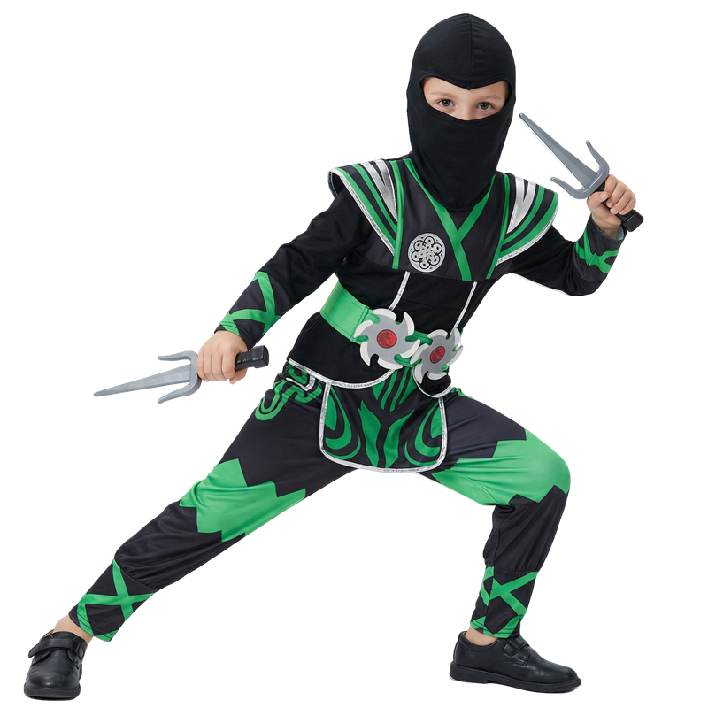 مجموعة أزياء النينجا اليابانية - مراجعة Anime Cosplay Kid وسعره