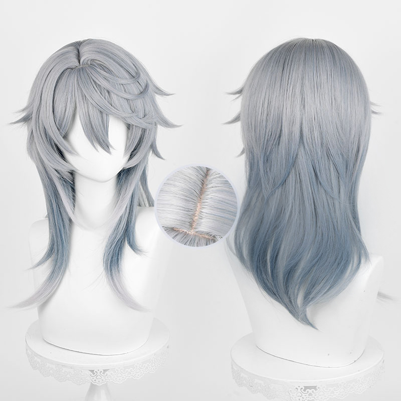HSR الأحد شعر مستعار تأثيري 52 - مراجعة Anime Cosplay Blue Hair وسعره