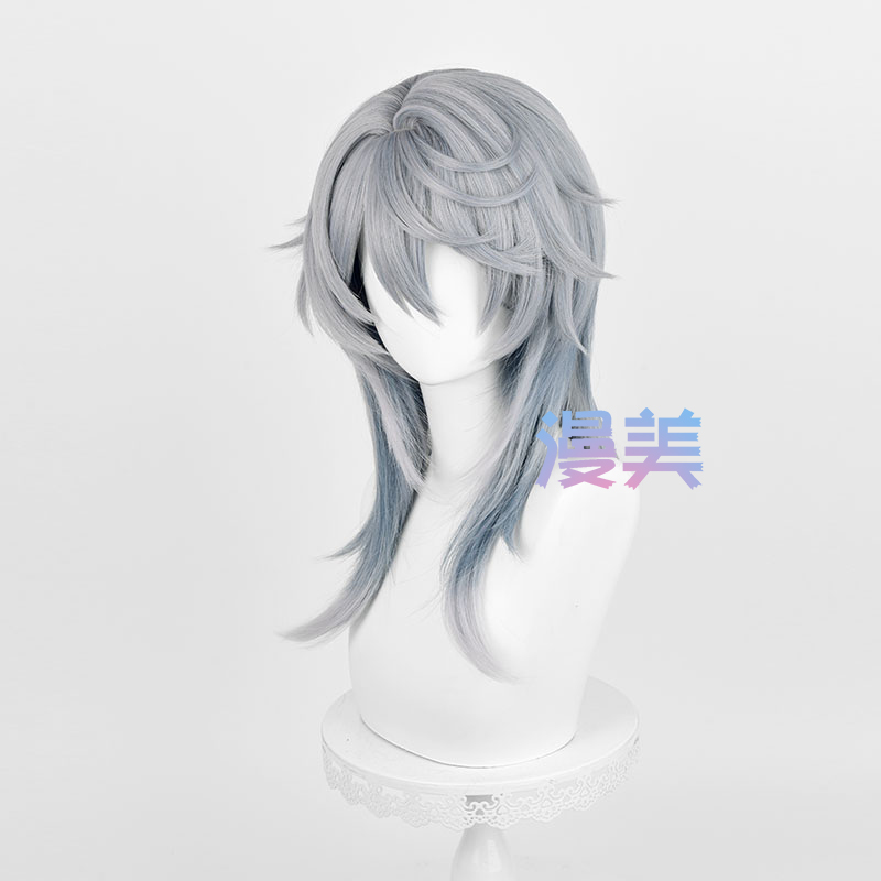 HSR الأحد شعر مستعار تأثيري 52 - مراجعة Anime Cosplay Blue Hair وسعره