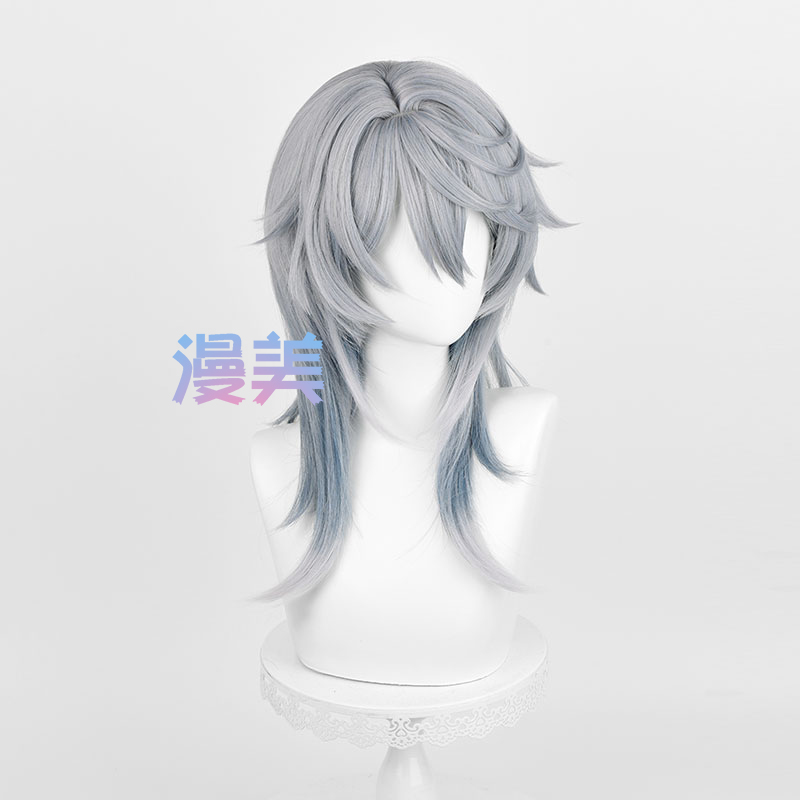 HSR الأحد شعر مستعار تأثيري 52 - مراجعة Anime Cosplay Blue Hair وسعره