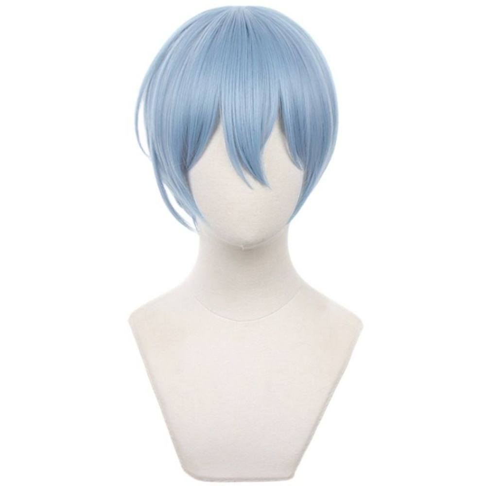 شعر مستعار أنمي بلو لوك هيوري  - مراجعة Anime Cosplay Blue Hair وسعره
