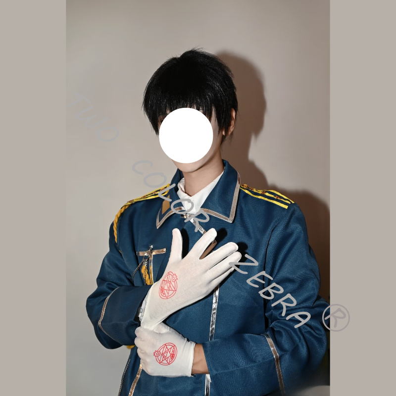 روي موستانج زي تنكري عسكري أزر - مراجعة Fullmetal Alchemist Coat وسعره