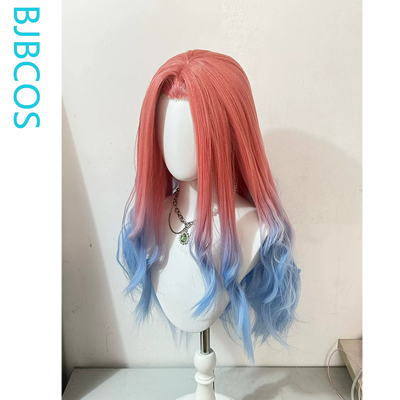 باروكة أنيقة ‌ باروكة ميزي كوس - مراجعة Anime Cosplay Blue Hair وسعره