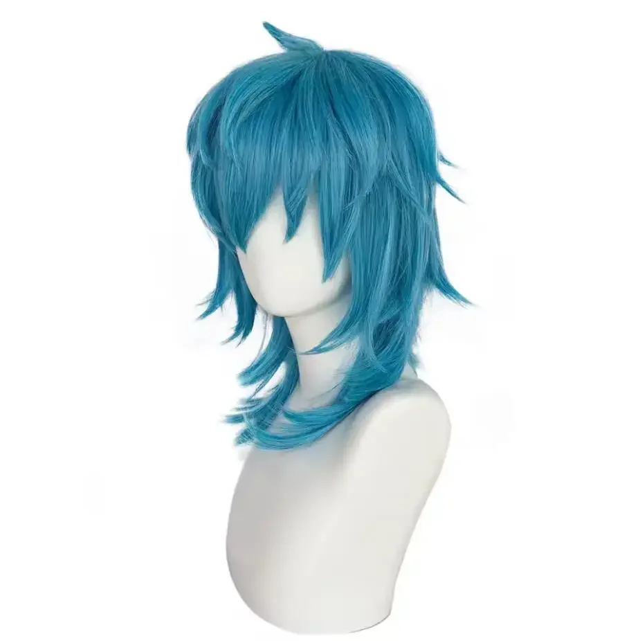 شعر مستعار صناعي متوسط الطول م - مراجعة Anime Cosplay Face وسعره