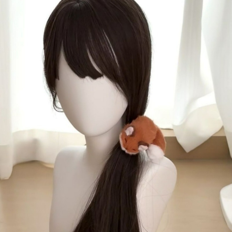 1/4 قطع مشبك شعر قطيفة ثلاثي ا - مراجعة Anime Cosplay Korean Girl وسعره