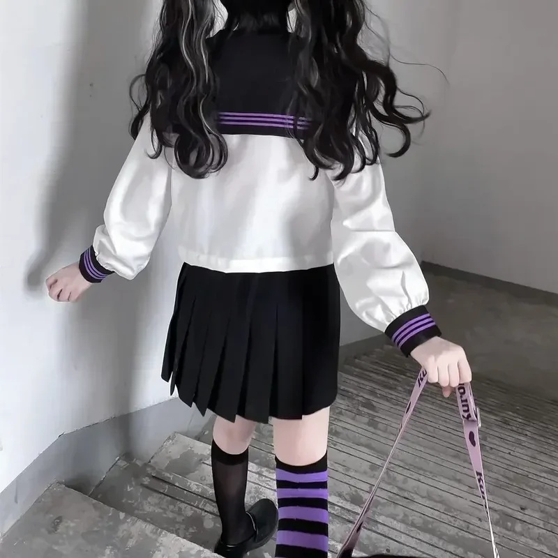 زي مدرسي ياباني للفتيات 2026،  - مراجعة Anime Cosplay Korean Girl وسعره