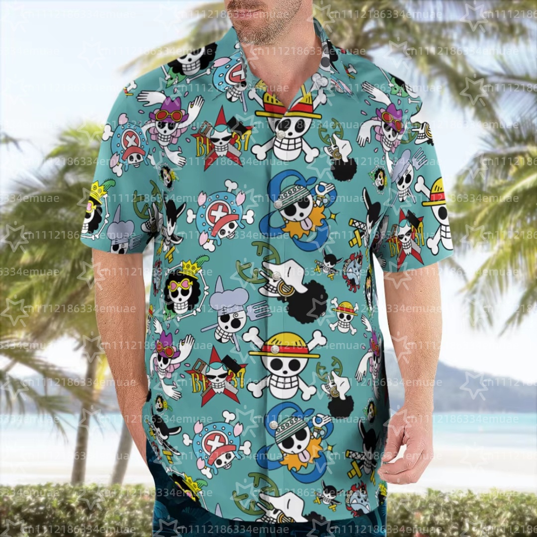 قميص هاواياني من Aloha Strawha - مراجعة One Piece Straw Hat وسعره