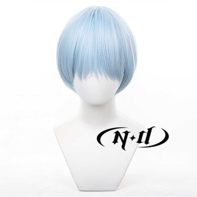 ND Himmel شعر مستعار تأثيري فر - مراجعة Anime Cosplay Blue Hair وسعره