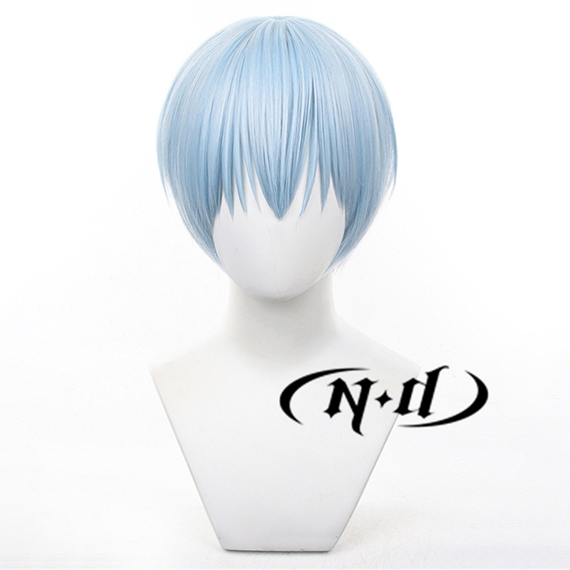 ND Himmel شعر مستعار تأثيري فر - مراجعة Anime Cosplay Blue Hair وسعره