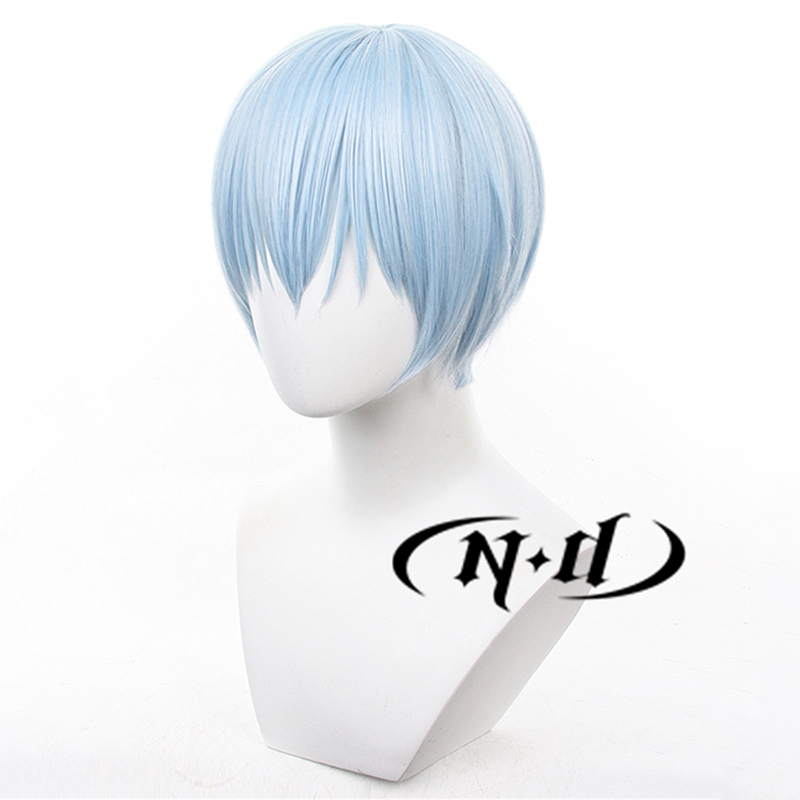 ND Himmel شعر مستعار تأثيري فر - مراجعة Anime Cosplay Blue Hair وسعره