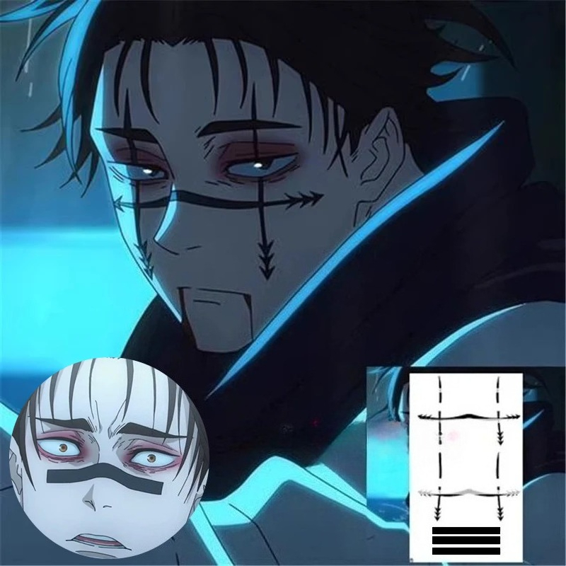 ملصقات وشم تشوسو، إكسسوارات تن - مراجعة Jujutsu Kaisen Uniform وسعره